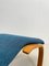 Mid-Century Blue Lounge Chair by Marcel Breuer, Hungary, 1950s 11