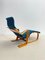 Mid-Century Blue Lounge Chair by Marcel Breuer, Hungary, 1950s 8