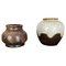 German Ceramic Pottery Lava Vases from Dümler and Breiden, 1960s, Set of 2, Image 1