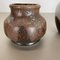 German Ceramic Pottery Lava Vases from Dümler and Breiden, 1960s, Set of 2 9