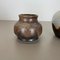 Deutsche Lava Vasen aus Keramik von Dümler und Breiden, 1960er, 2er Set 5