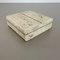 Modernist Italian Travertine Marble Box Vide Poche by Fratelli Mannelli, 1970s 11