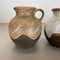 Deutsche Lava Vasen aus Keramik von Dümler und Breiden, 1960er, 3er Set 4