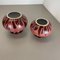 German Pottery Vase Objects from Steuler Ceramics, 1970s, Set of 2 15