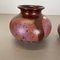 German Pottery Vase Objects from Steuler Ceramics, 1970s, Set of 2 4