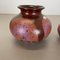 German Pottery Vase Objects from Steuler Ceramics, 1970s, Set of 2, Image 4