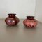 German Pottery Vase Objects from Steuler Ceramics, 1970s, Set of 2 3