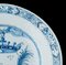 Blue & White Marriage Plate from Delft, 1759 5