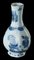 Blau-weiße Chinoiserie Flaschenvase von Delft, 1685 3