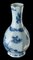 Blue and White Chinoiserie Bottle Vase from Delft, 1685 4