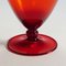 Vintage Red Blown Veronese Vase, 1950 6