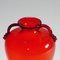 Vintage Red Blown Veronese Vase, 1950 4