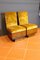 Mustard Velvet Lounge Chairs, Set of 2 2