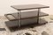 Rosewood & Chromed Metal Coffee Table-Bar, Italy, 1970, Image 3