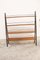 Scandinavian Teak & Iron Ladder Shelves, Italy, 1950s, Image 8