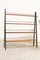 Scandinavian Teak & Iron Ladder Shelves, Italy, 1950s, Image 3