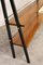 Scandinavian Teak & Iron Ladder Shelves, Italy, 1950s 6