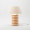 Small Ivory & Yellow Bolet Table Lamp by Eo Ipso Studio 1