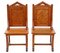 Gothic Pitch Pine Throne Chairs, 1900s, Set of 2, Image 5