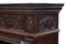 Large 19th Century Carved Oak Glazed Bookcase 2