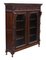 Large 19th Century Carved Oak Glazed Bookcase, Image 1