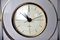 Reloj Hollywood Regency de vidrio acrílico, años 80, Imagen 4