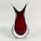 Large Sommerso Murano Glass Vase by Flavio Poli for Vetreria Formia, Italy, Image 4