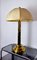 Hollywood Regency Faux Bamboo Brass Lamp, France, 1970s 1