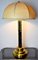 Hollywood Regency Faux Bamboo Brass Lamp, France, 1970s 6