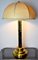 Hollywood Regency Messing Lampe in Bambus Optik, Frankreich, 1970er 6