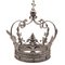 Crown in Shiny Silver Painted Metal 1