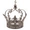 Crown in Shiny Silver Painted Metal, Image 1