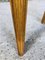 Sgabello vintage con gambe in legno curvato, Immagine 7