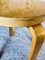 Sgabello vintage con gambe in legno curvato, Immagine 4