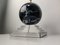 Lámpara de mesa vintage de esfera de vidrio y efecto mármol, años 60, Imagen 1