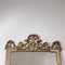 Specchio da parete vintage in legno e foglia d'oro, anni '50, Immagine 5
