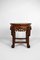 Indochinesischer Niedriger Tisch aus Geschnitztem Holz mit Drachen, 1890er 5