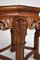 Tavolo basso indocinese in legno intagliato con draghi, fine XIX secolo, Immagine 12