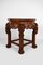 Indochinesischer Niedriger Tisch aus Geschnitztem Holz mit Drachen, 1890er 20