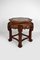 Indochinesischer Niedriger Tisch aus Geschnitztem Holz mit Drachen, 1890er 18