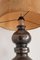 Mid-Century Italian Ceramic Table Lamp with Cork Lampshade by Aldo Londi for Bitossi, 1960s 4