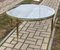 Round Brass Coffee Table with Glass Top, 1970s, Image 3