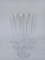 Crystal Wave Flutes from Baccarat, 1990s, Set of 6 1