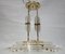 Cut Glass Brass Ceiling Lamp, Image 2