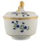 Antique German Sugar Bowl in Hand-Painted Porcelain, Image 1