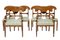 Empire Revival Dining Chairs in Birch, Set of 6, Image 1