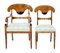 Empire Revival Dining Chairs in Birch, Set of 6 2