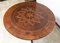 Italian Sorrentine Style Inlaid Round Coffee Table, 1980s, Image 7