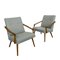 Vintage Green Armchairs, 1970s, Set of 2, Image 1
