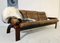 Vintage Scandinavian Mid-Century Sofa in Buffalo Leather, 1970s, Image 2